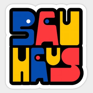 Bauhaus Elegant Elements Sticker